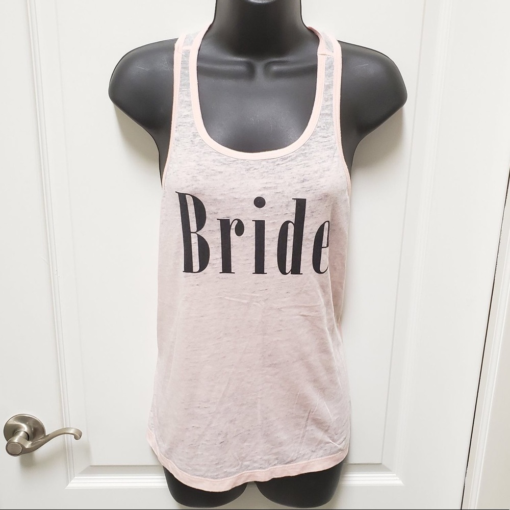 Bride racerback tank!
